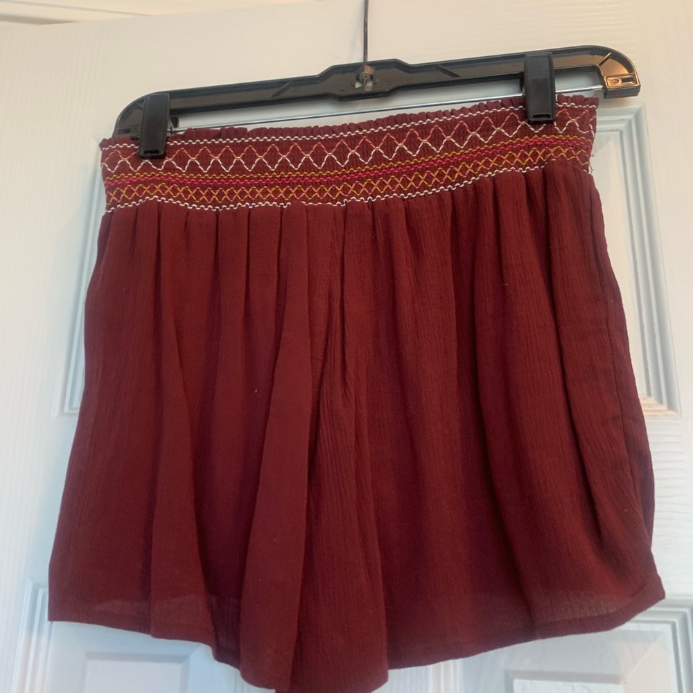 Shorts - Maroon